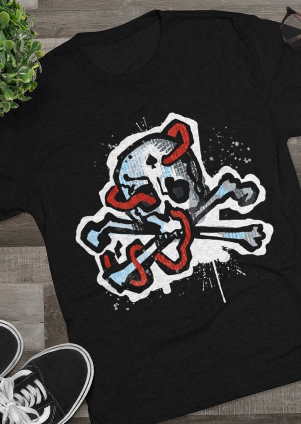 A Close Shave a skull Tshirt of Epic Style