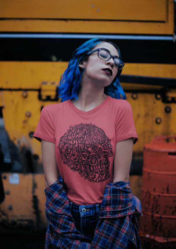 Outta My Mind: The Coolest Skull Tshirt you'll ever own