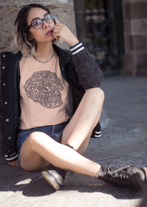 Outta My Mind: The Coolest Skull Tshirt you'll ever own